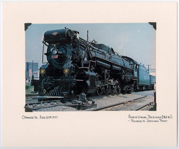 Close Up of T&P Train #610