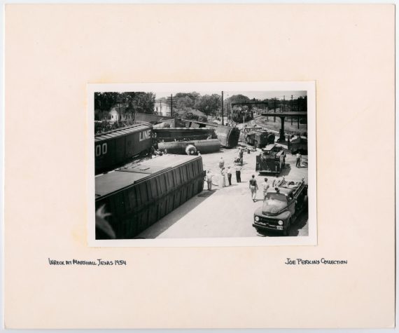 Train Wreck in Marshall, Texas