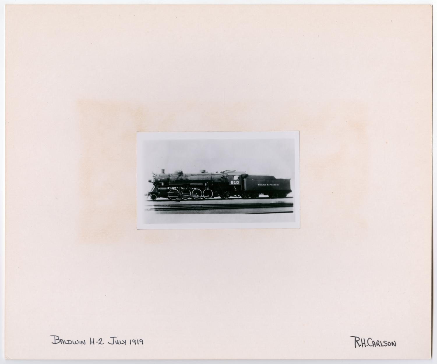 Image of T&P Train #810