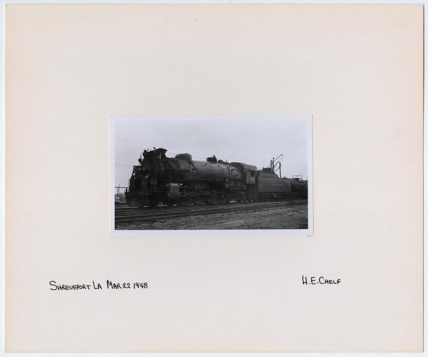 T&P Train #807 in Shadow