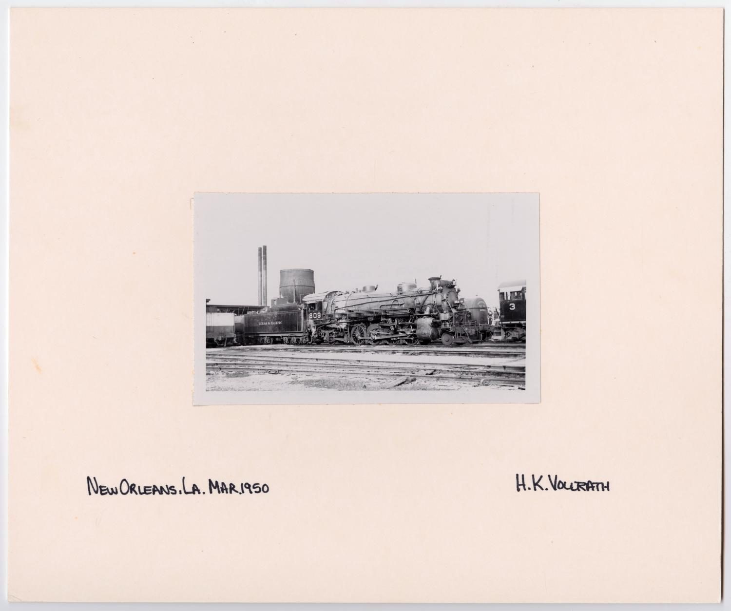 T&P Train #809 in New Orleans, Louisiana