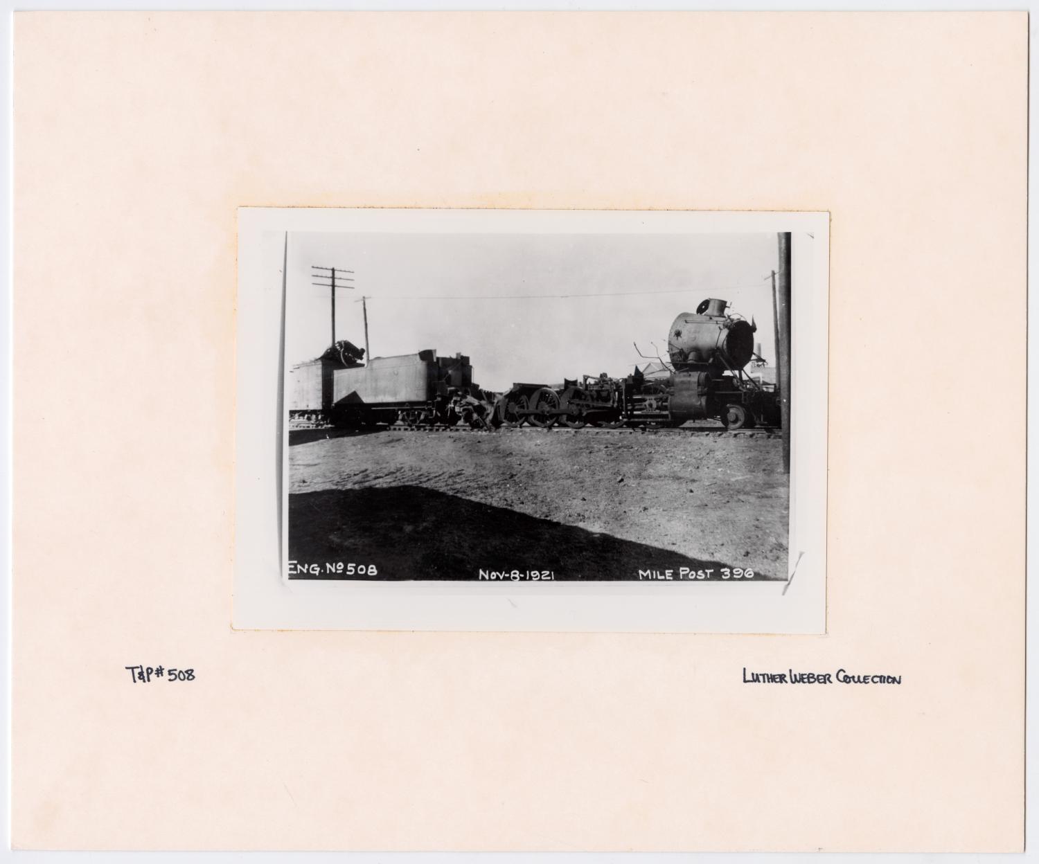 T&P Train #508 Wreckage