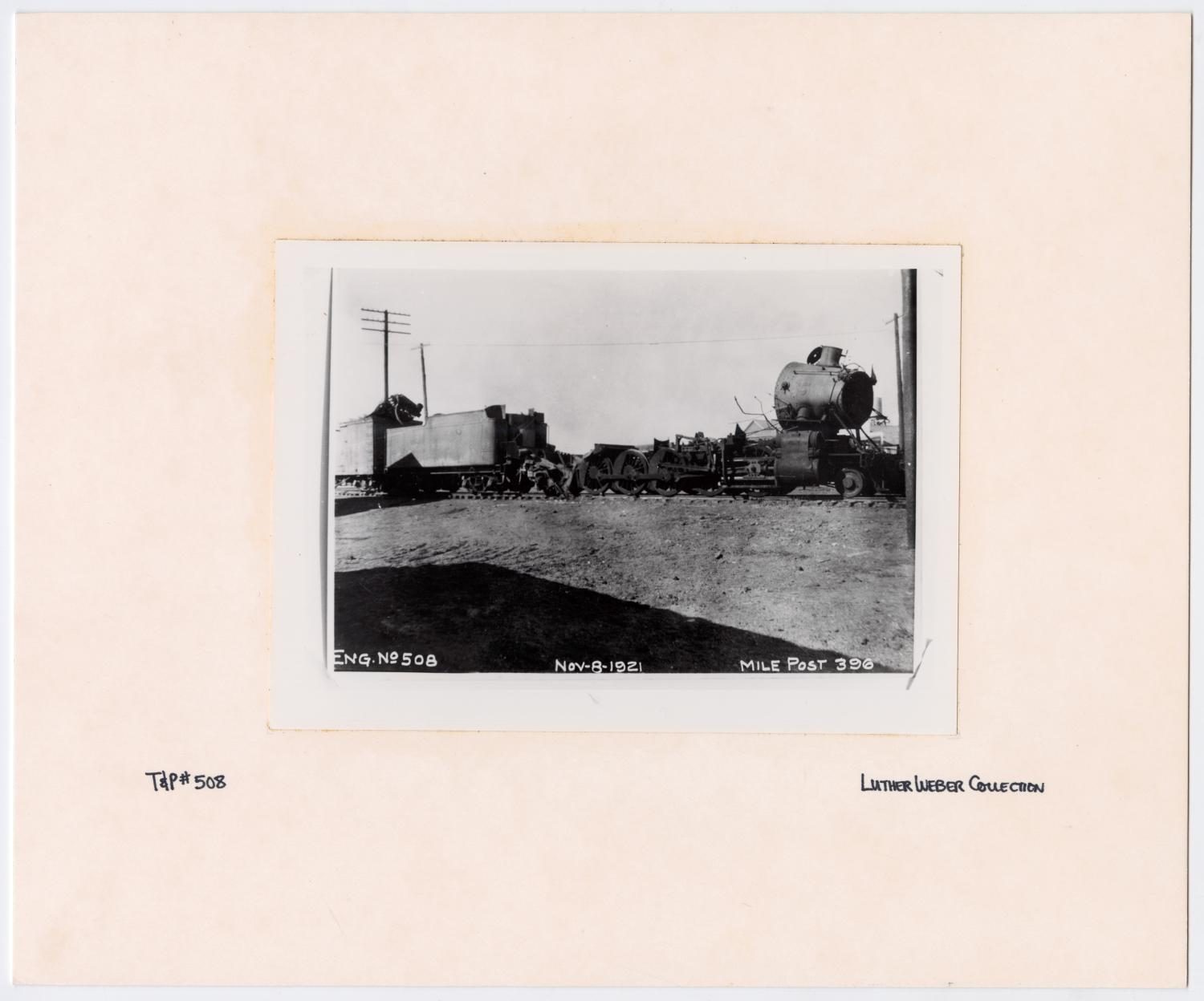 T&P Train #508 Wreckage