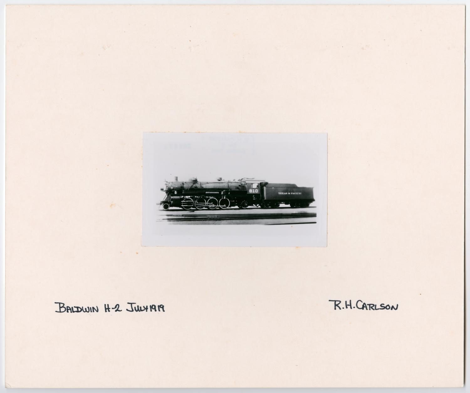 Image of T&P Train #810