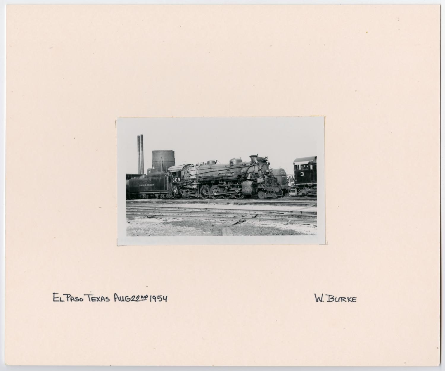 Texas & Pacific Train #809 in El Paso, Texas