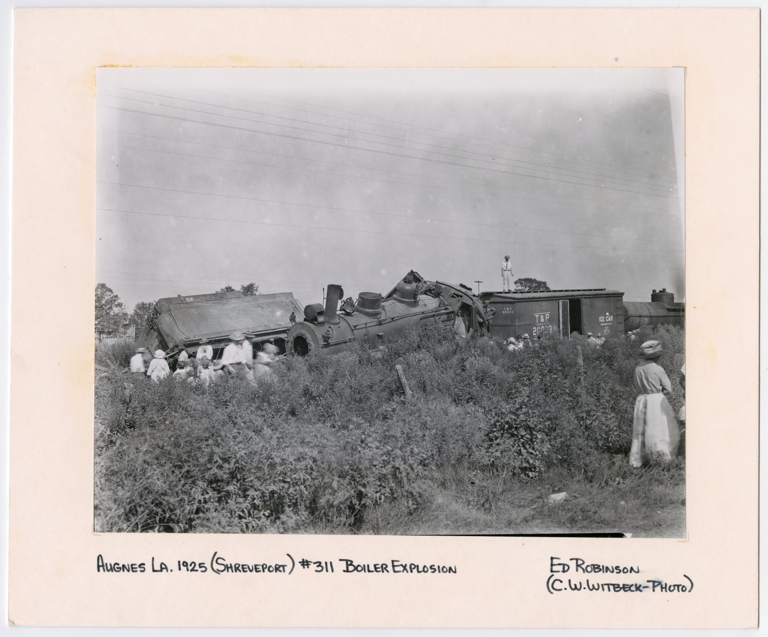 T&P Train #311 Post-Explosion