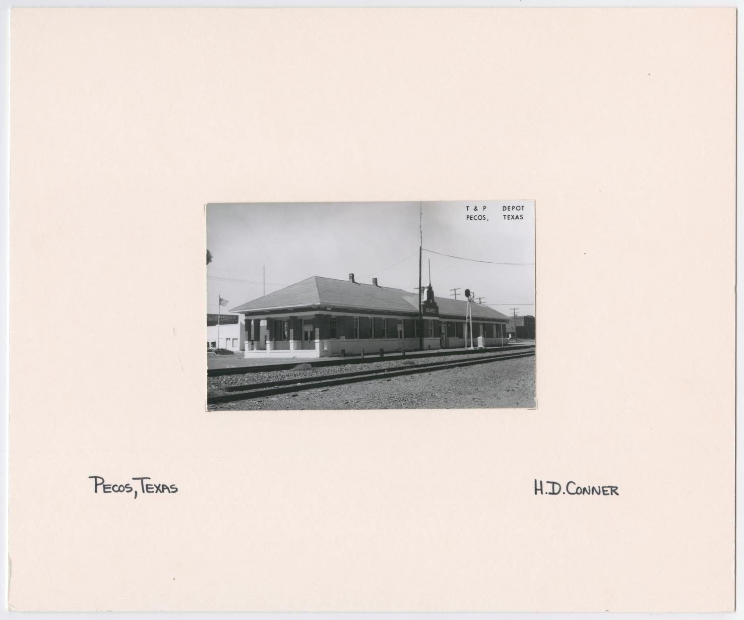 Train Station in Pecos, Texas
