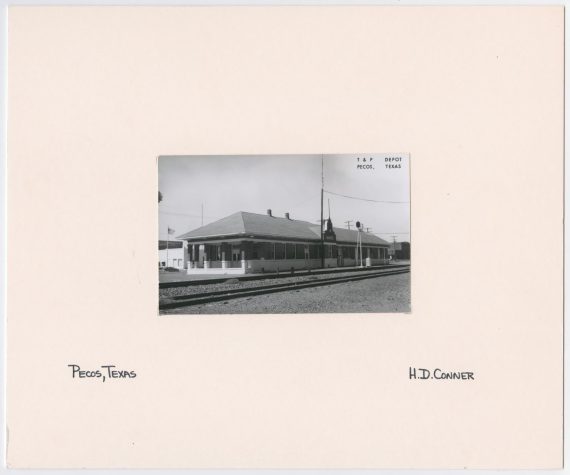 Train Station in Pecos, Texas