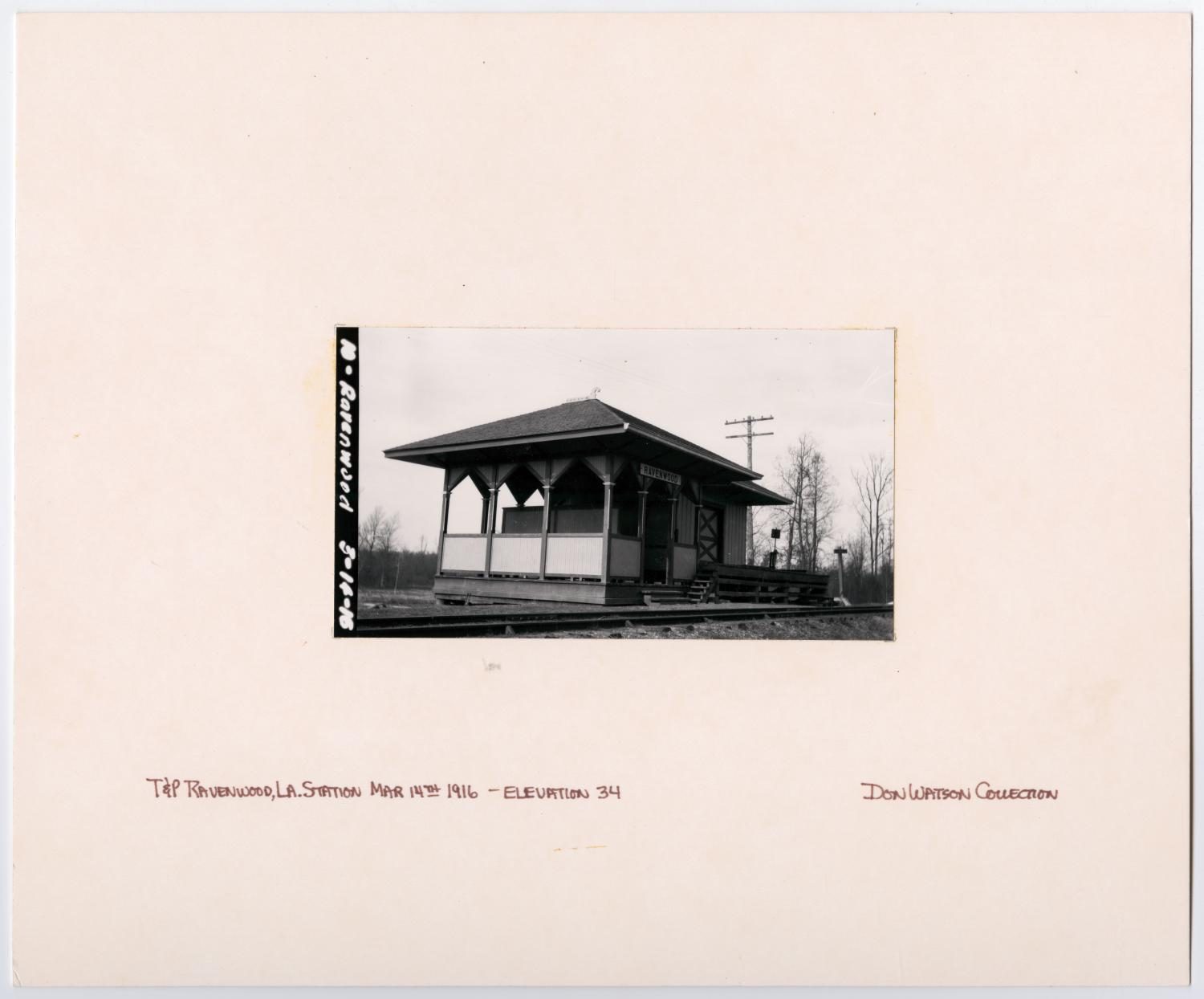 Train Station in Ravenwood, Louisiana