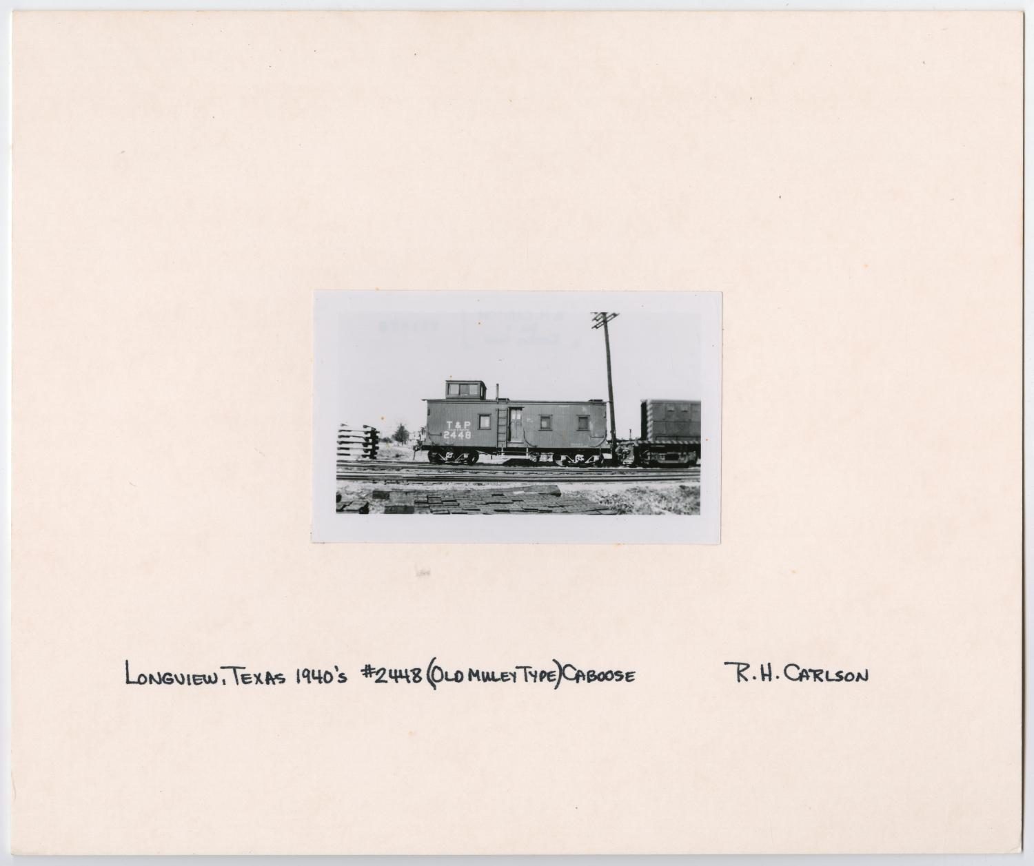 T&P Caboose in Longview, Texas