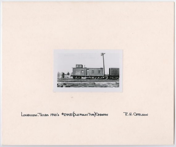 T&P Caboose in Longview, Texas