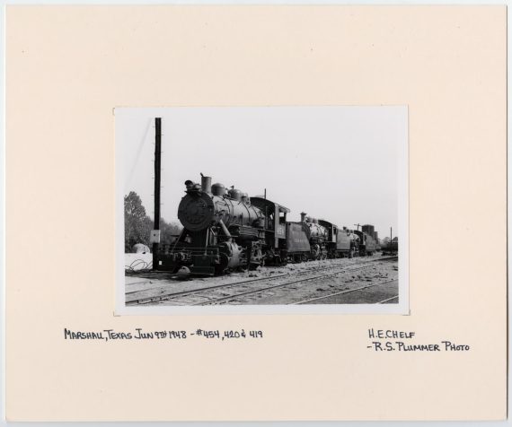 Three Trains Lined Up