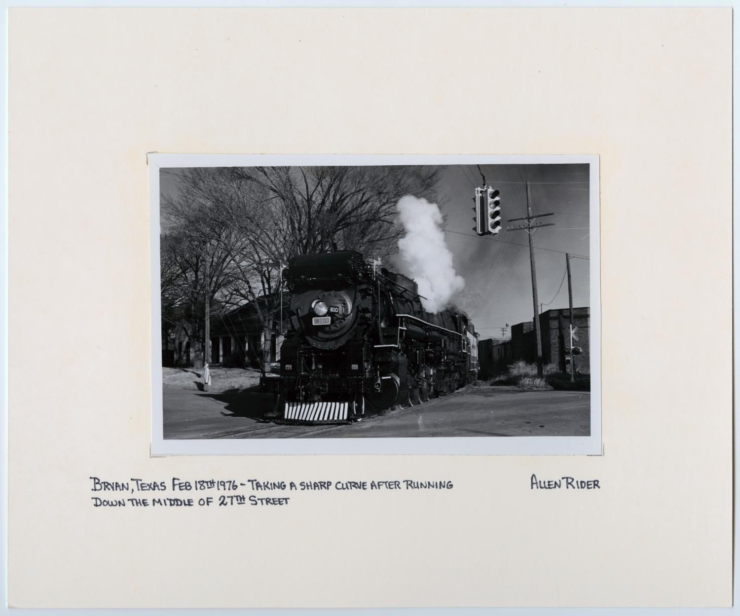 T&P Train #610 in Bryan, Texas