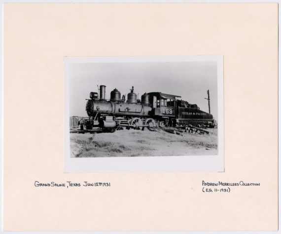 Train #169 in Grand Saline, Texas