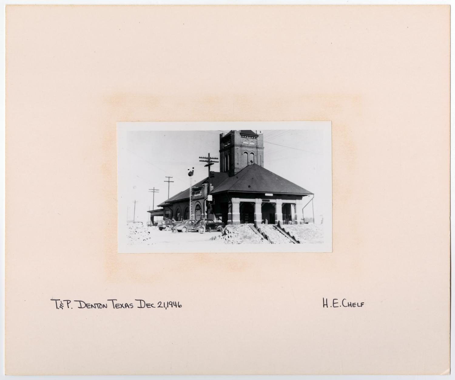 Train Station in Denton, Texas