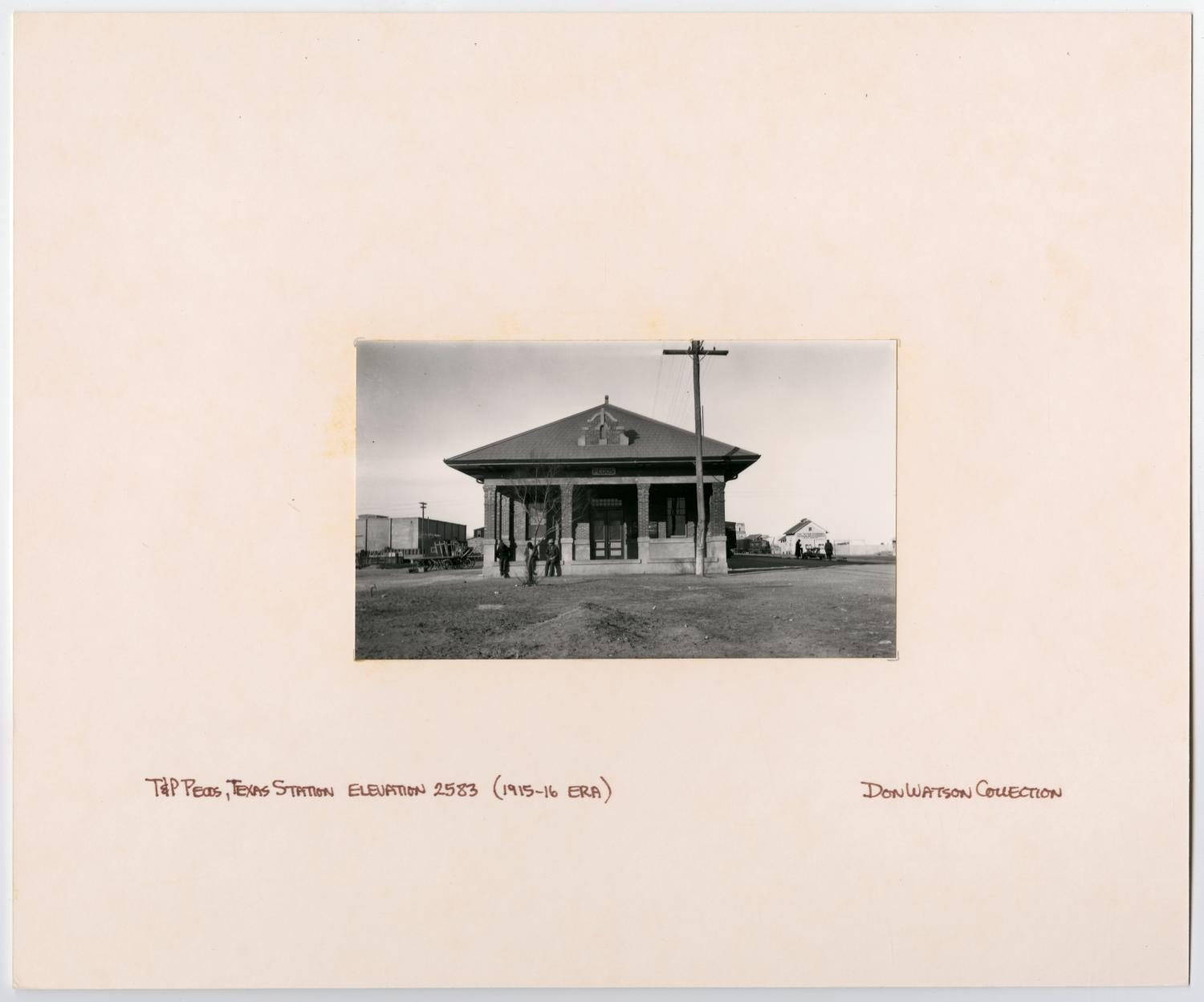 T&P Station in Pecos, Texas