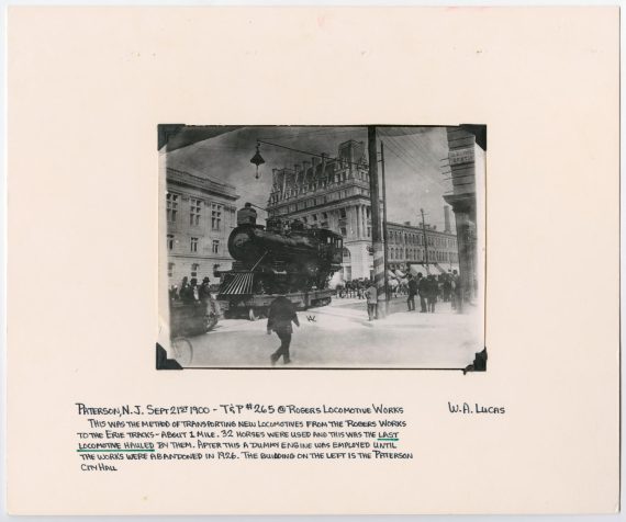 T&P #265 Being Hauled by Horses