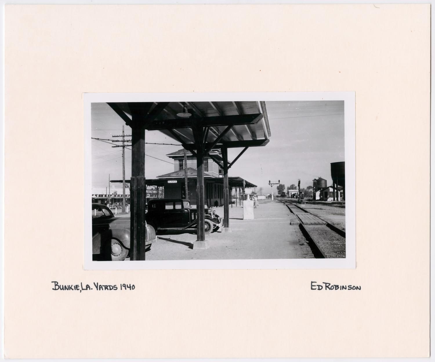 Train Yards and Station in Bunkie, Louisiana