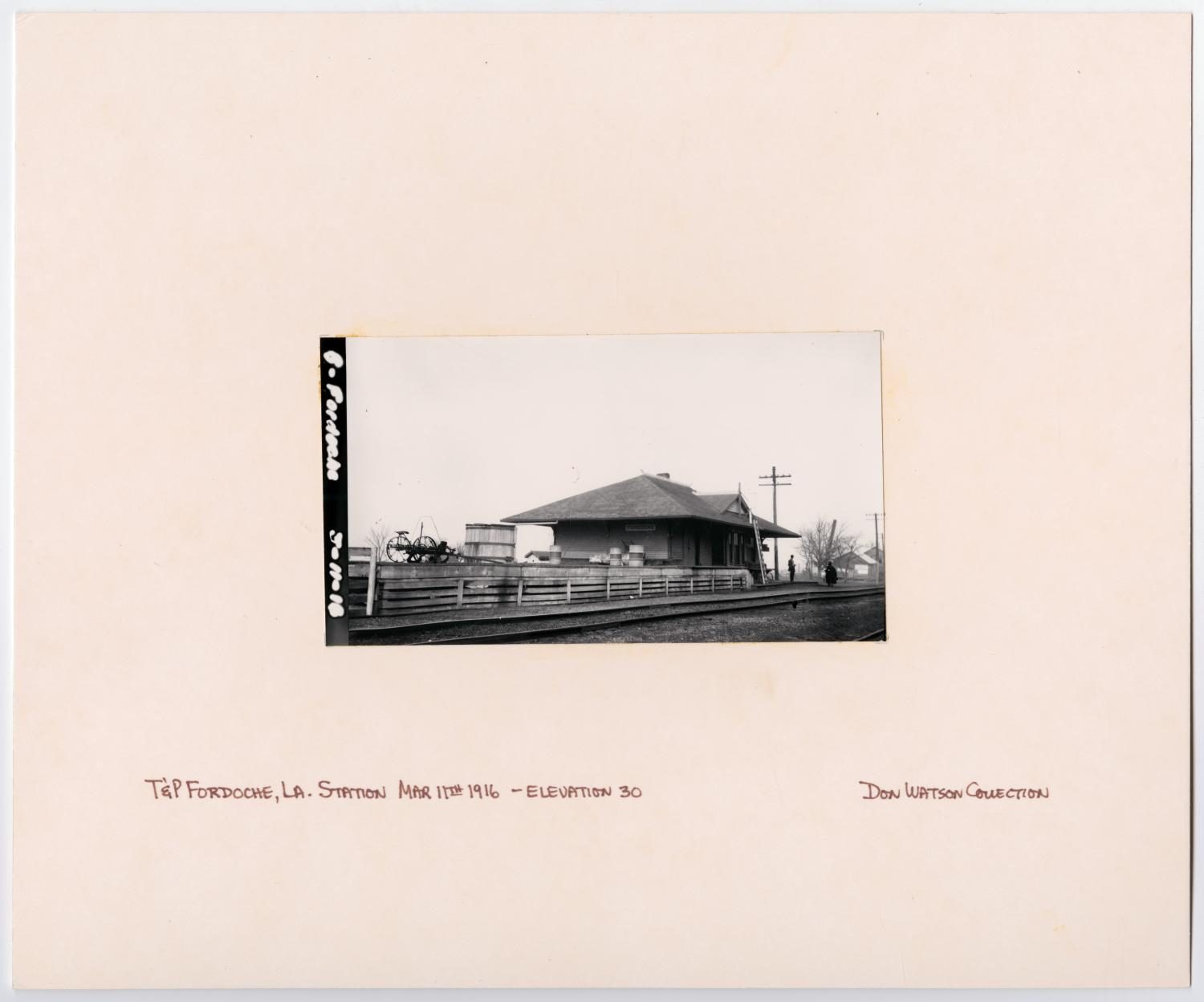 Train Station in Fordoche, Louisiana