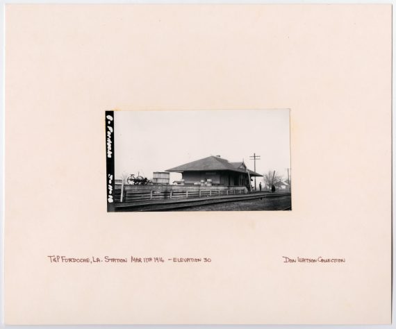 Train Station in Fordoche, Louisiana