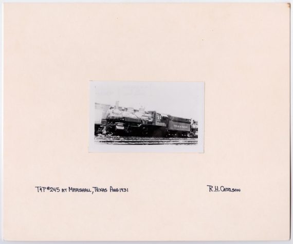 Train #245 in Marshall, Texas 2