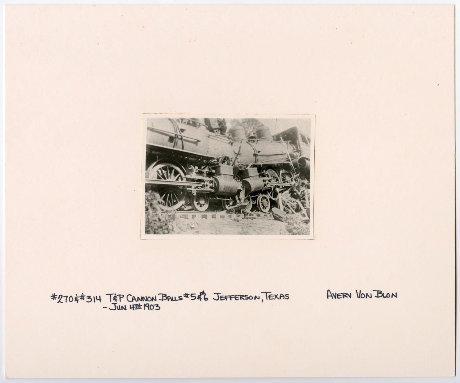 T&P Collision Wreckage