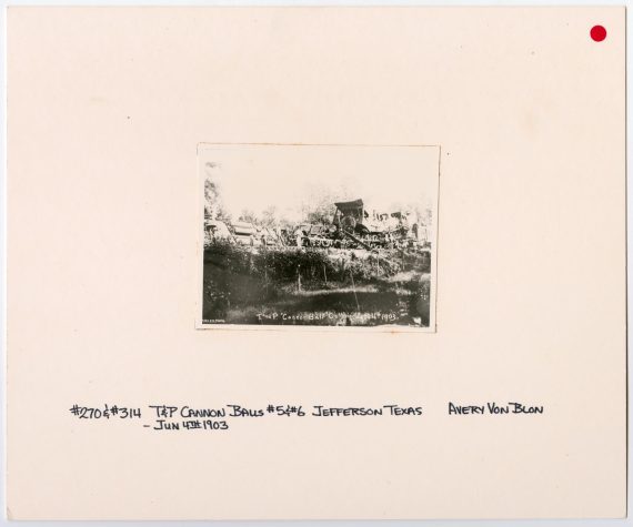 T&P Cannonball Collision in Jefferson, Texas