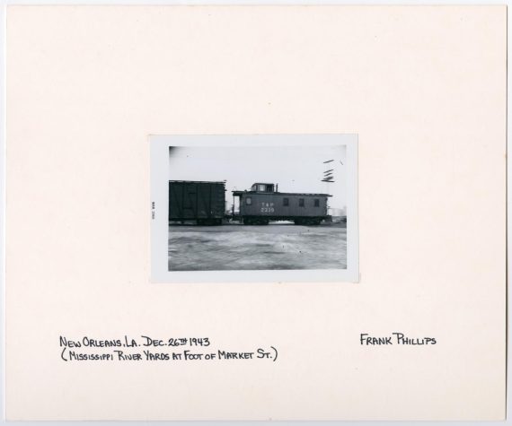 T&P Caboose #2339 in New Orleans, Louisiana