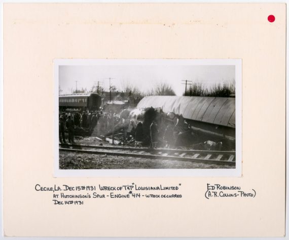Wreckage of the Louisiana Limited