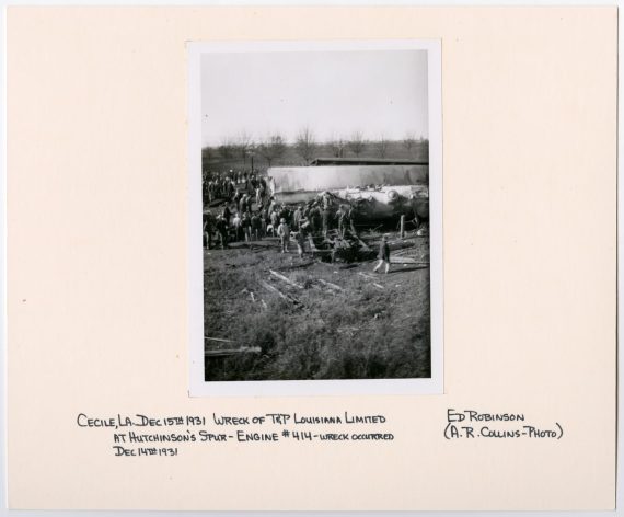 Wreckage of the Louisiana Limited