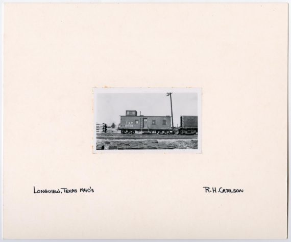 T&P Caboose #2448 in Longview, Texas