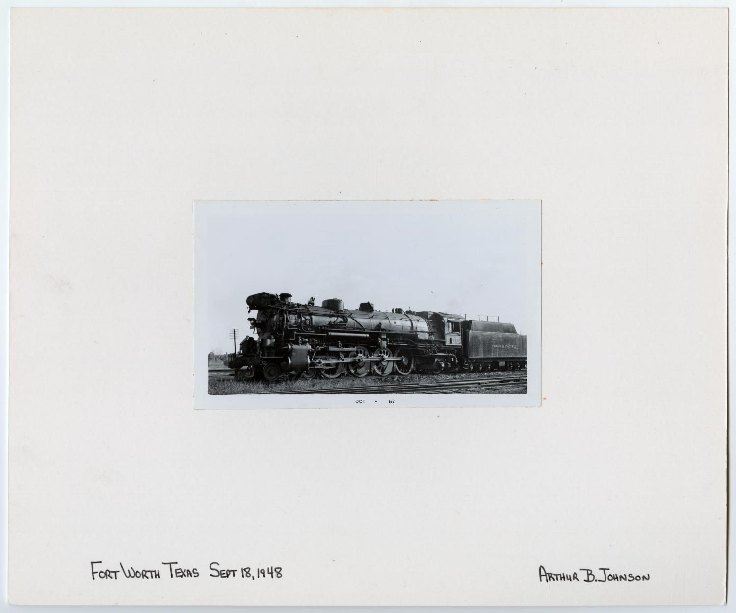 T&P Train #900 in Fort Worth, Texas