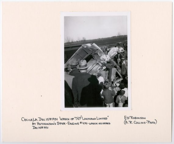Wreckage of the Louisiana Limited