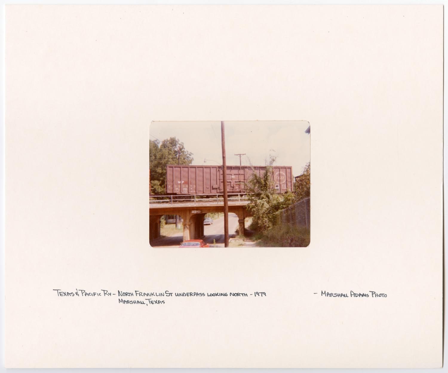T&P Railway on an Overpass