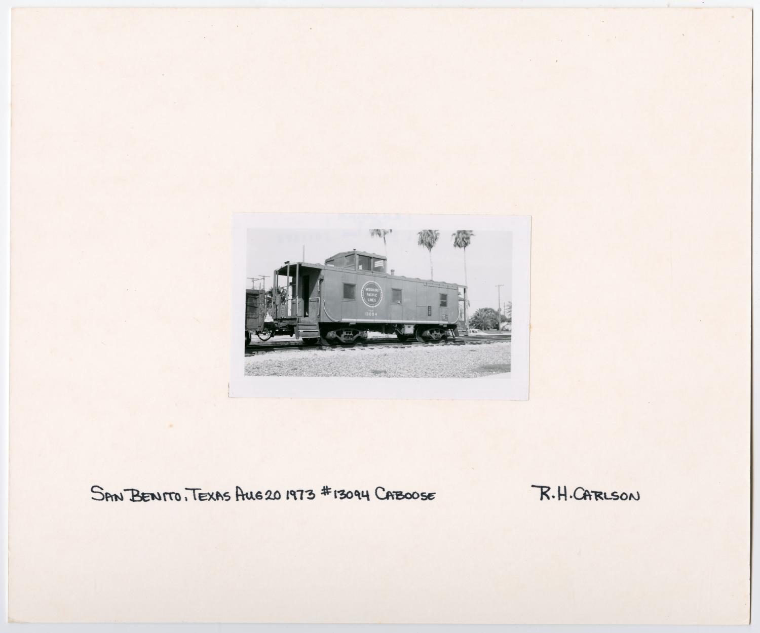 Caboose #13094 in San Benito, Texas