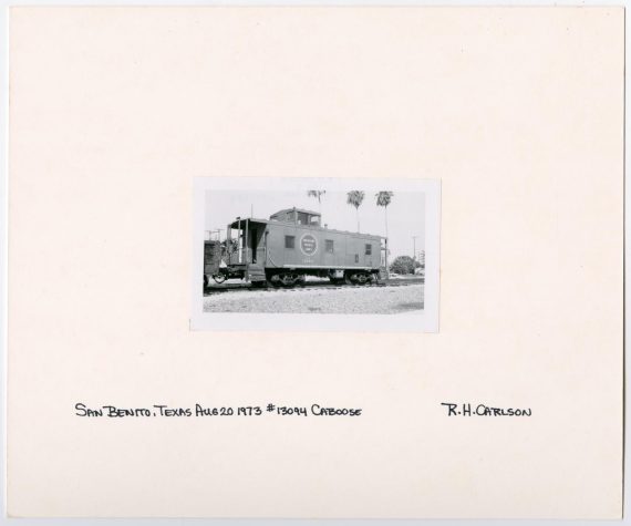 Caboose #13094 in San Benito, Texas