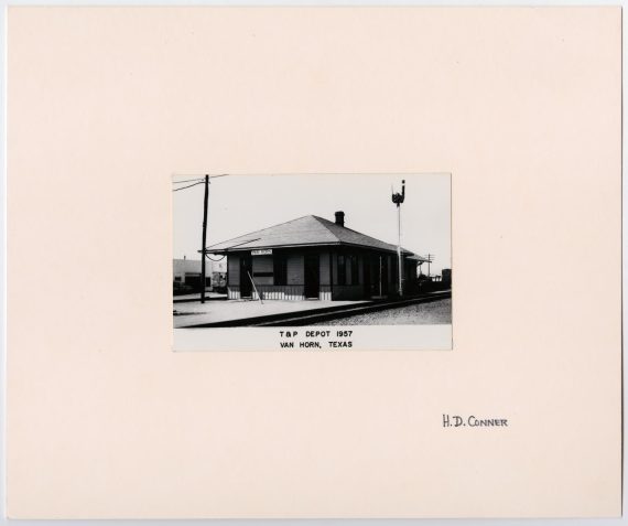 Train Station in Van Horn, Texas