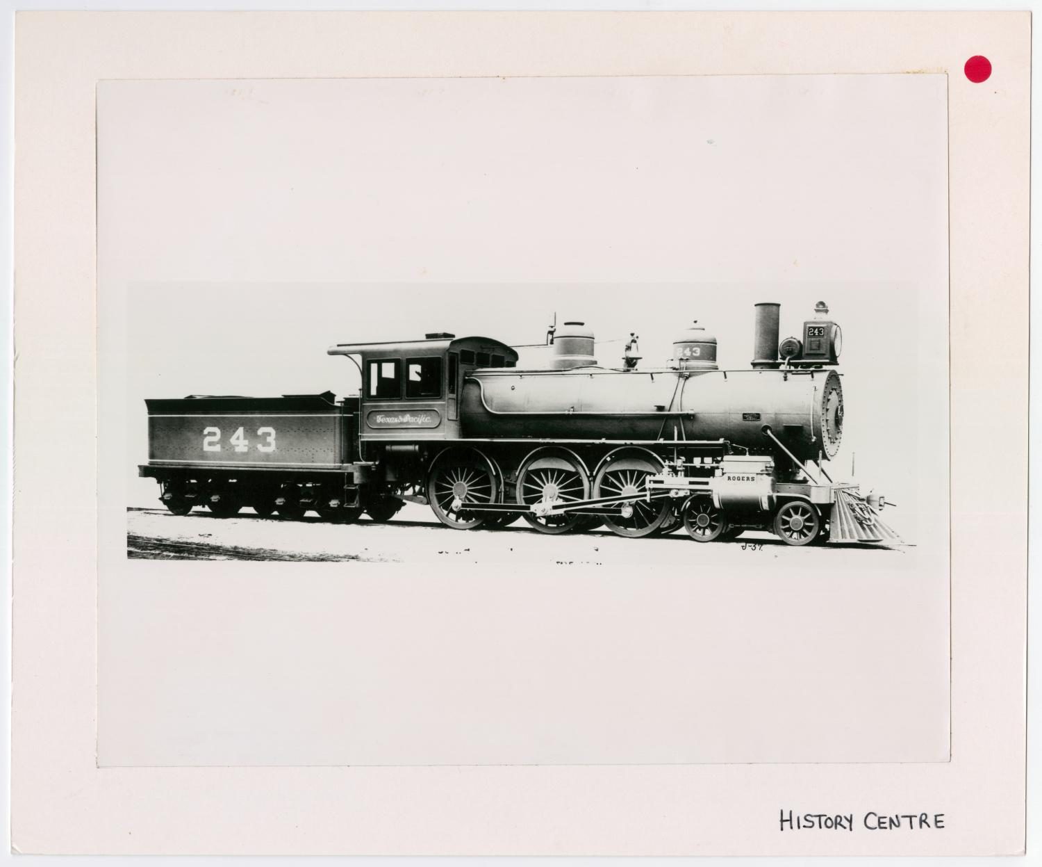 Train #243 in Marshall, Texas 2