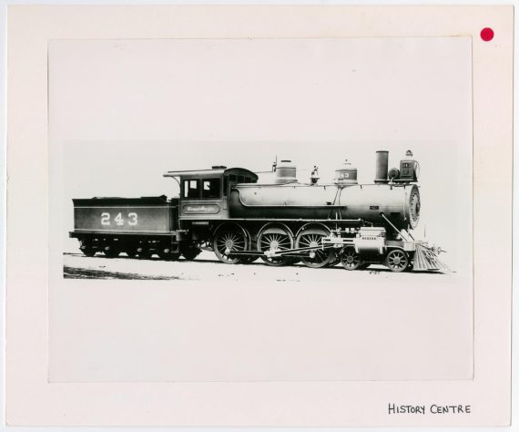 Train #243 in Marshall, Texas 2