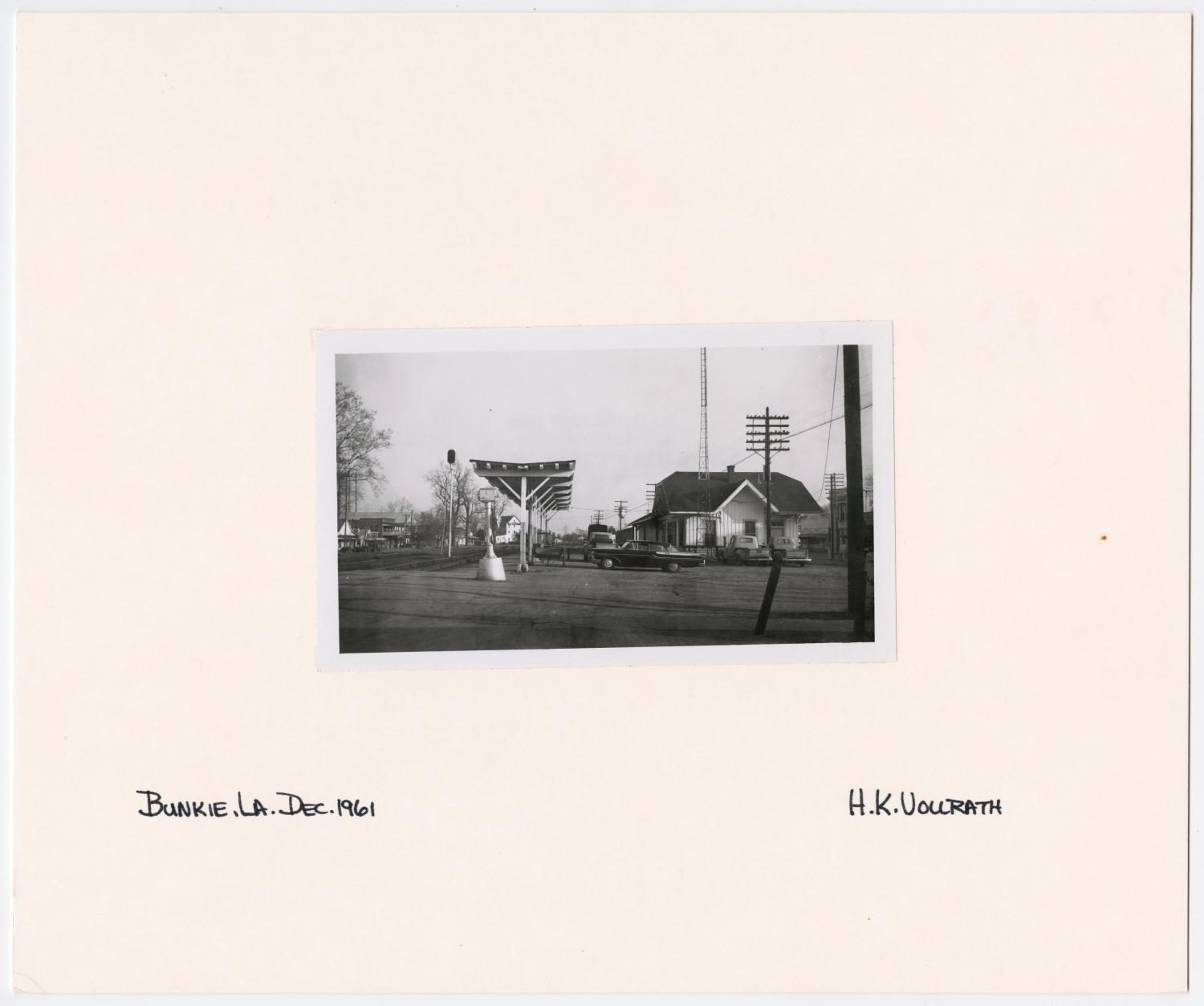 T&P Train Stop in Bunkie, Louisiana