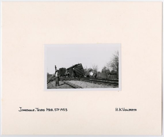 Train Wreck in Jonesville, Texas
