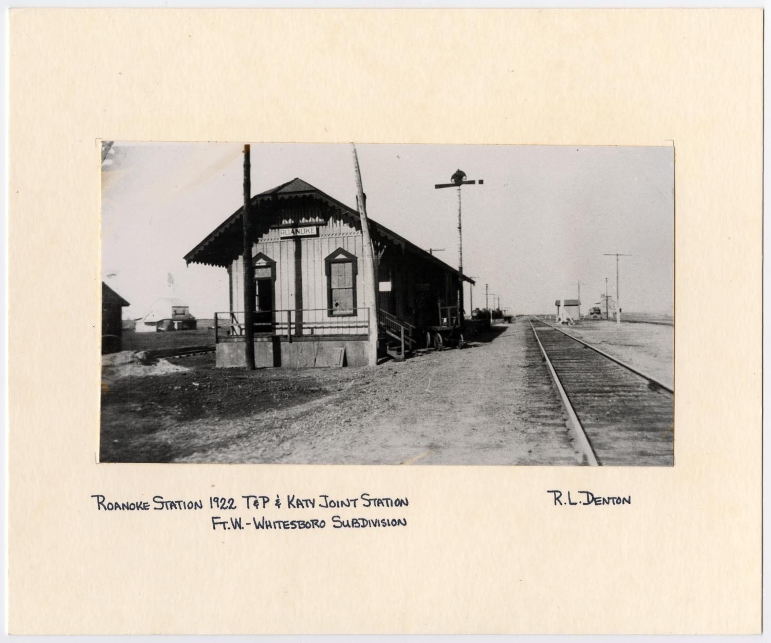 Train Station in Roanoke, Texas
