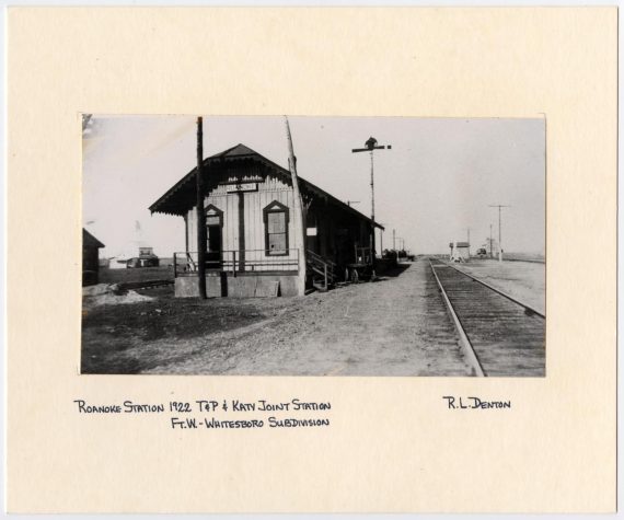 Train Station in Roanoke, Texas