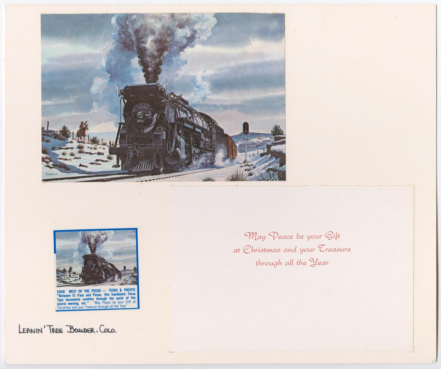 T&P Christmas Card