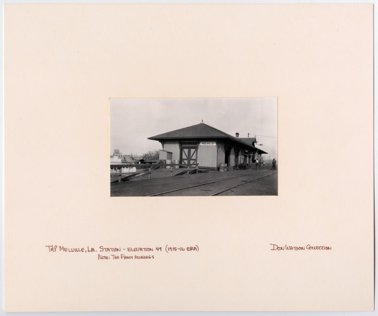 Train Station in Melville, Louisiana