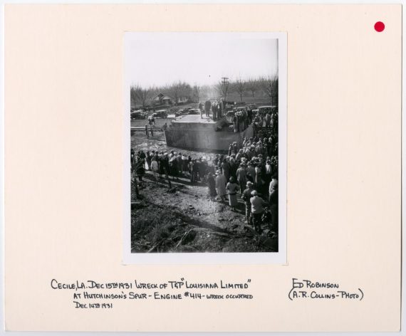 Wreckage of the Louisiana Limited