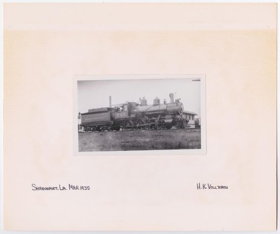 Train #245 in Shreveport, Louisiana