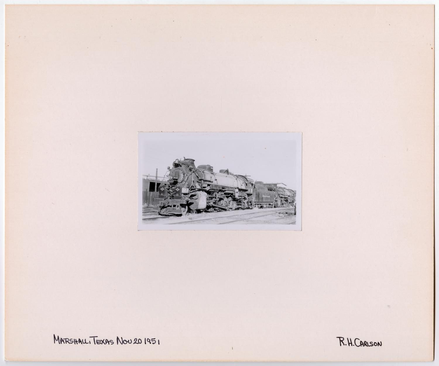 T&P Train #809 in Marshall, Texas