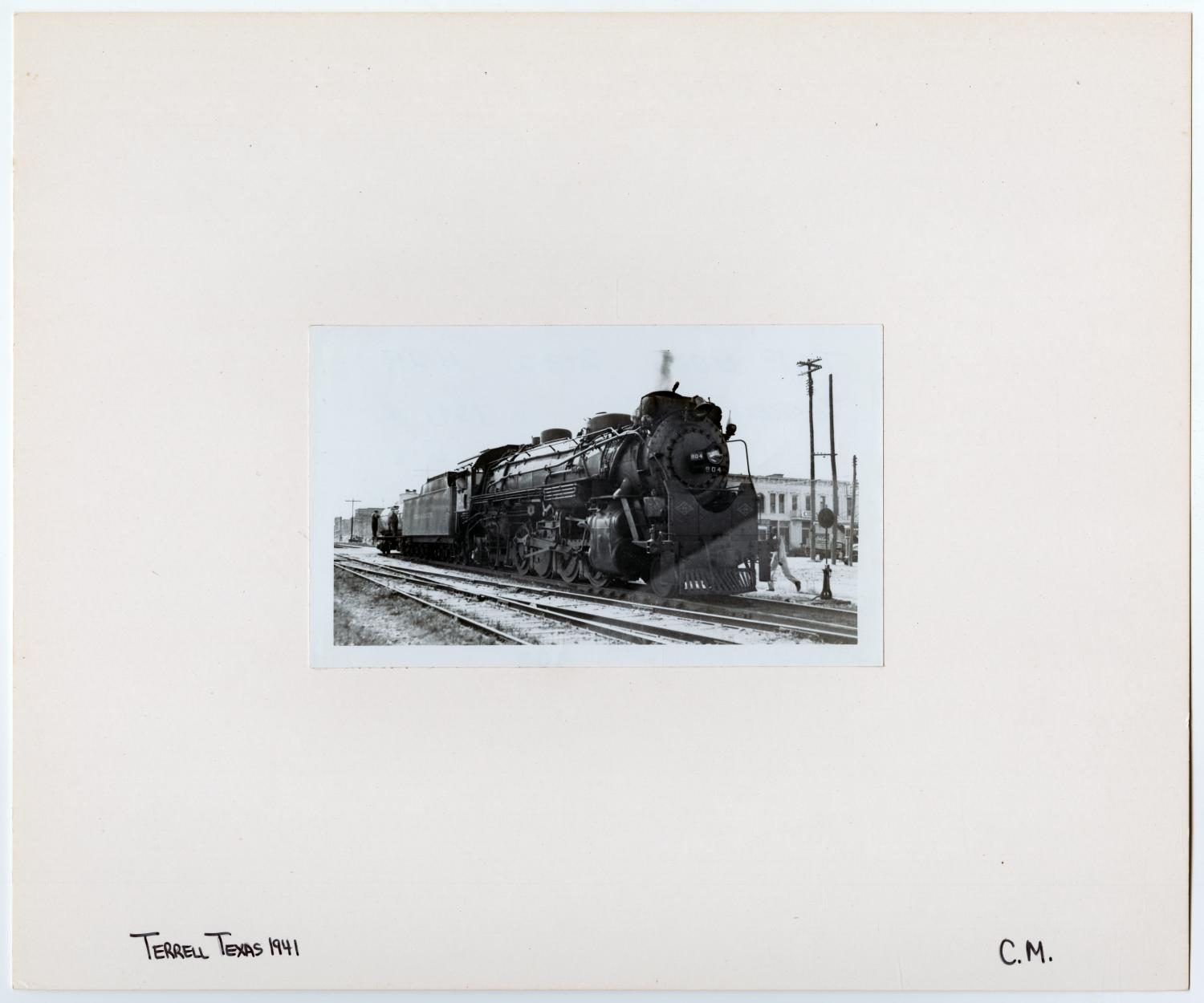 T&P Train #804 in Terrell, Texas