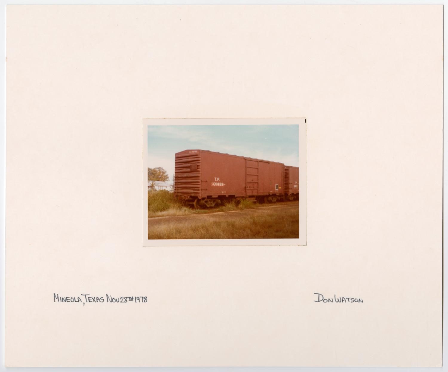 T&P Train Car in Mineola, Texas